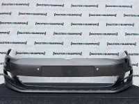 VW Golf Se Style Mk7 Hatchback 2013-2016 Front Bumper 6 Pdc Jets Genuine [v633]