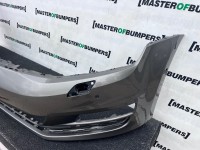 VW Golf Se Style Mk7 Hatchback 2013-2016 Front Bumper 6 Pdc Jets Genuine [v633]