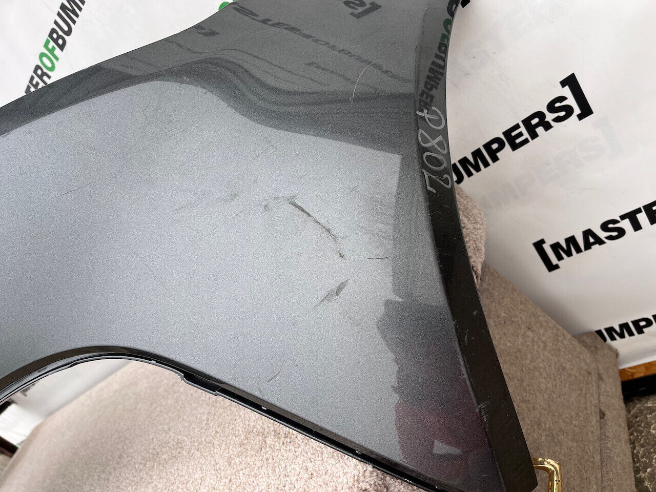 Aston Martin Vantage V8 2018-2022 Rear Bumper Grey Pdc Genuine [p802]