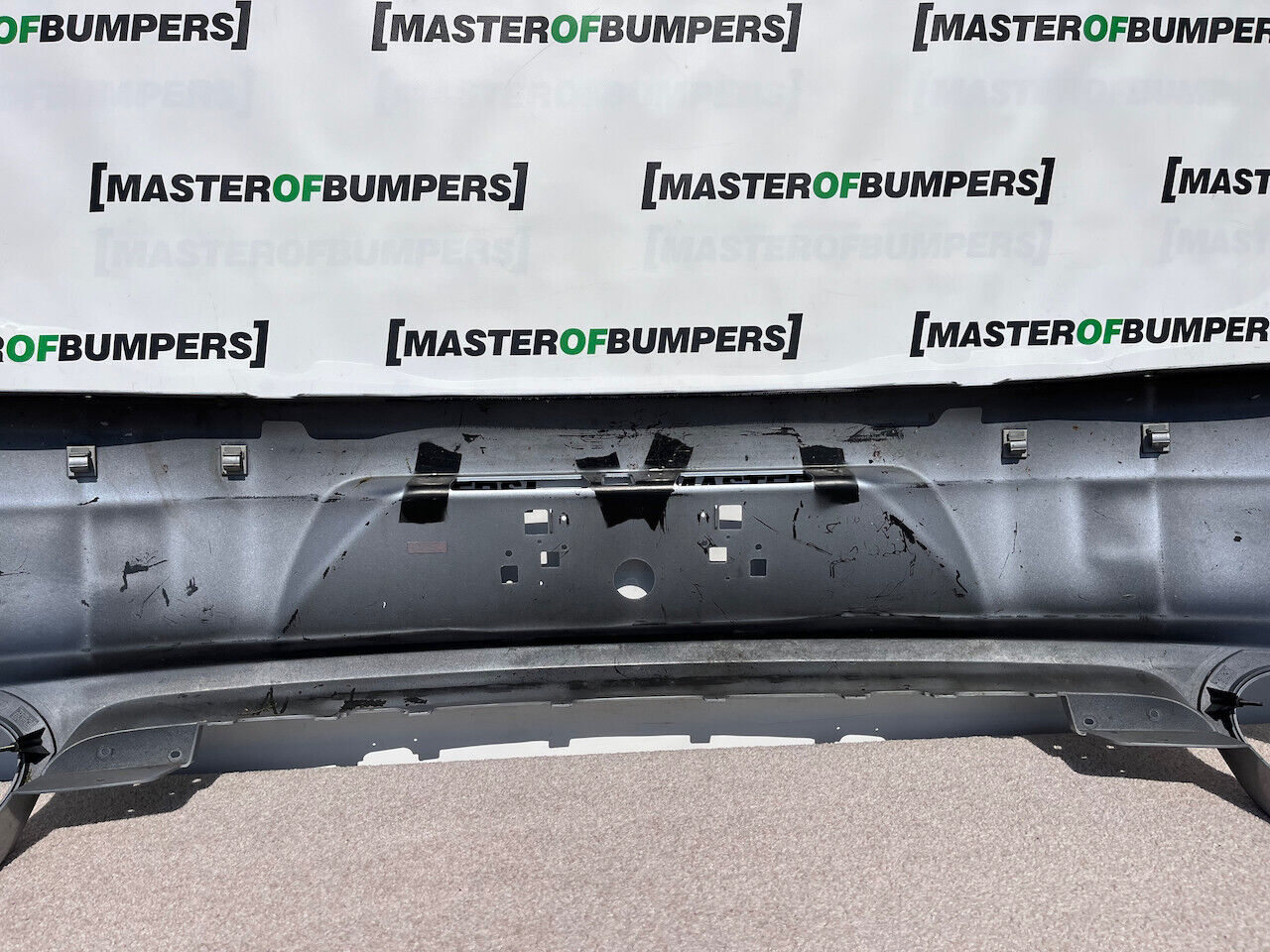 Aston Martin Rapide S V12 2014-2019 Rear Bumper Silver 4 Pdc Genuine [p857]