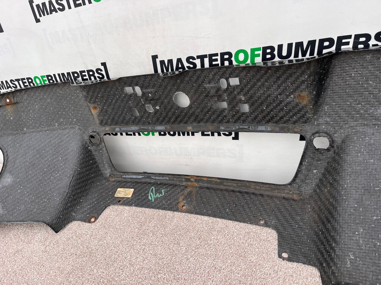 Aston Martin Vantage V8 V12 2012-2017 Rear Bumper Carbon Diffuser Genuine [p973]