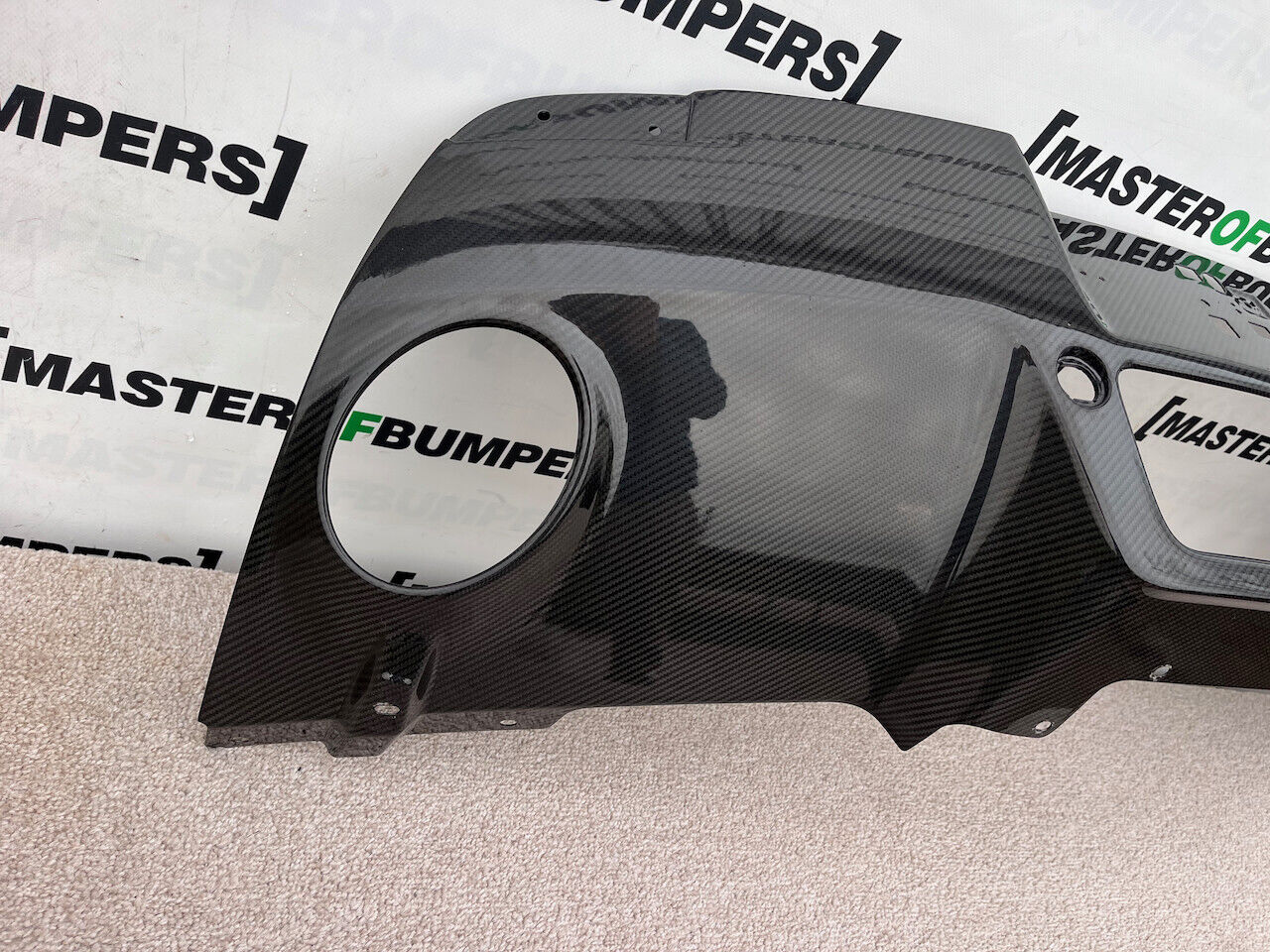 Aston Martin Vantage V8 V12 2012-2017 Rear Bumper Carbon Diffuser Genuine [p973]