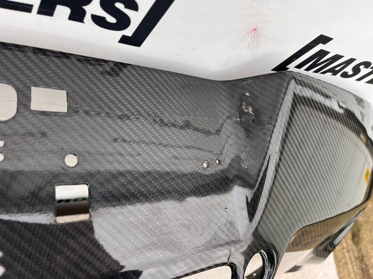 Aston Martin Vantage V8 V12 2012-2017 Rear Bumper Carbon Diffuser Genuine [p973]