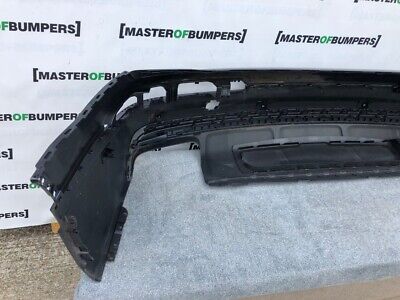 Audi Sq7 4m0 2016-2019 Rear Bumper In Blue With Difuser 6 X Pdc Genuine [a722]