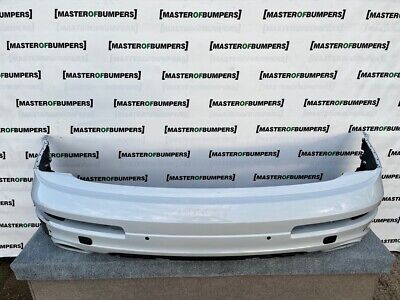 Audi Q7 W12 V12 S Line 2009-2015 Rear Bumper White Genuine [a789]