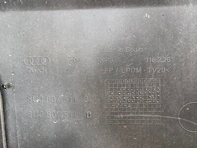 Audi Q3 S Line Tdi 2011-2014 Rear Bumper With Diffuser 4 Pdc Genuine [a962]