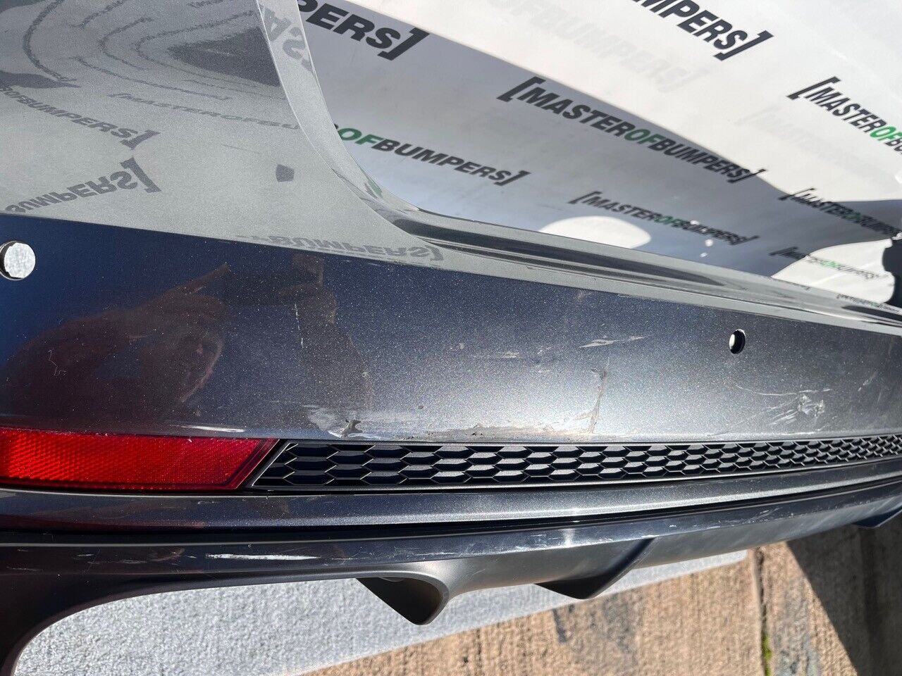 Audi S4 S Line B9 Avant 2016-2018 Rear Bumper 4 Pdc Genuine [a167]