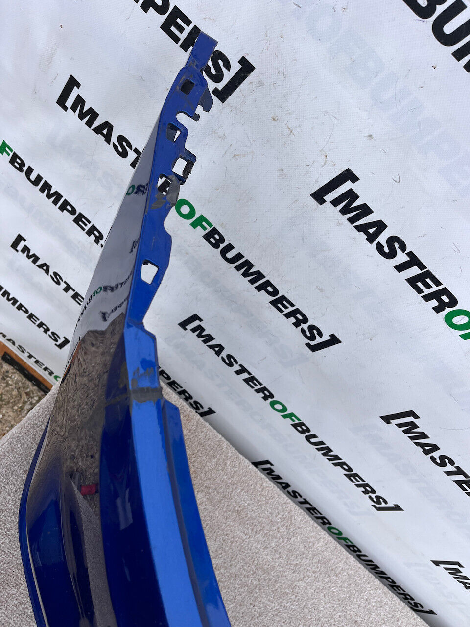 Audi Q3rs Q3 Rs 2013-2014 Front Bumper Blue Genuine [a961]