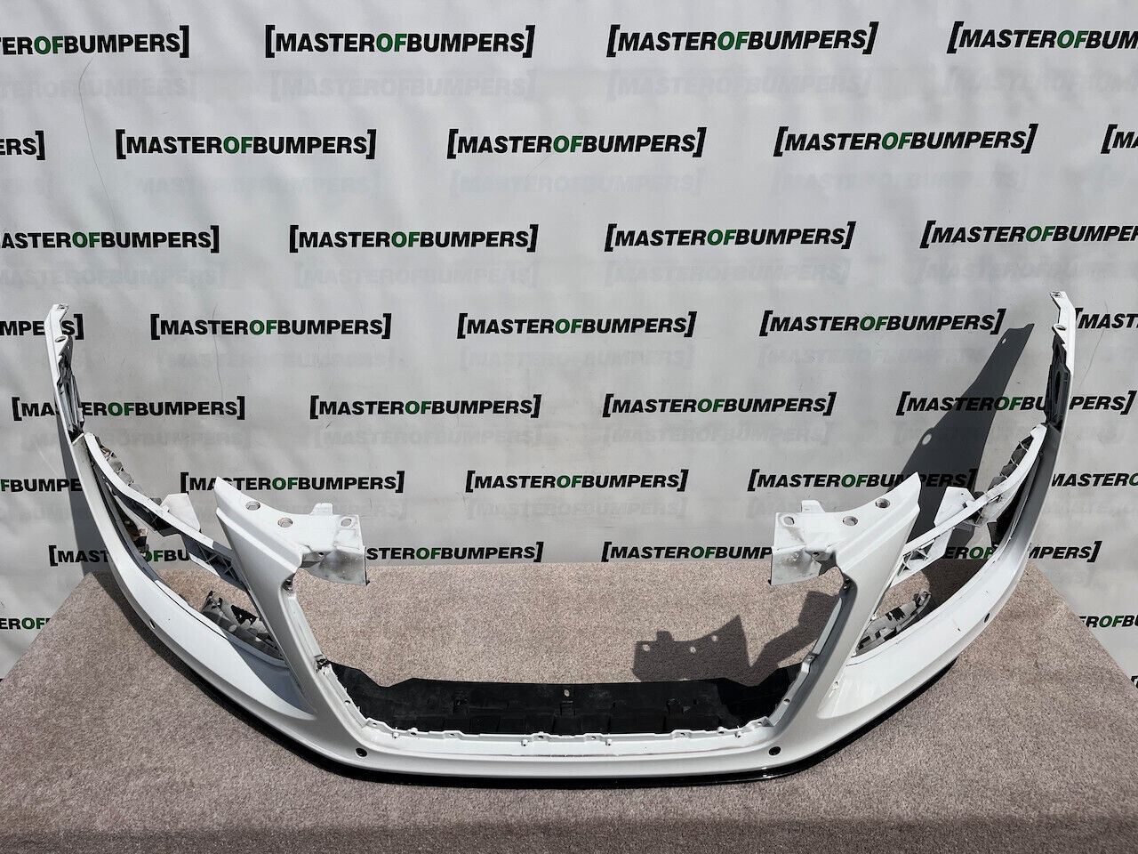 Audi R8 S Line Coupe V8 4.2 Tfsi Lif 2012-2015 Front Bumper + Lip Genuine [a297]