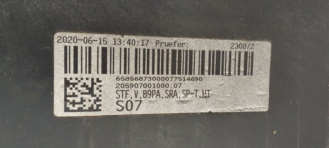 Audi A4 Se Basic B9.5 Lift 2019-on Front Bumper 4 Pdc Jets Genuine [a343]