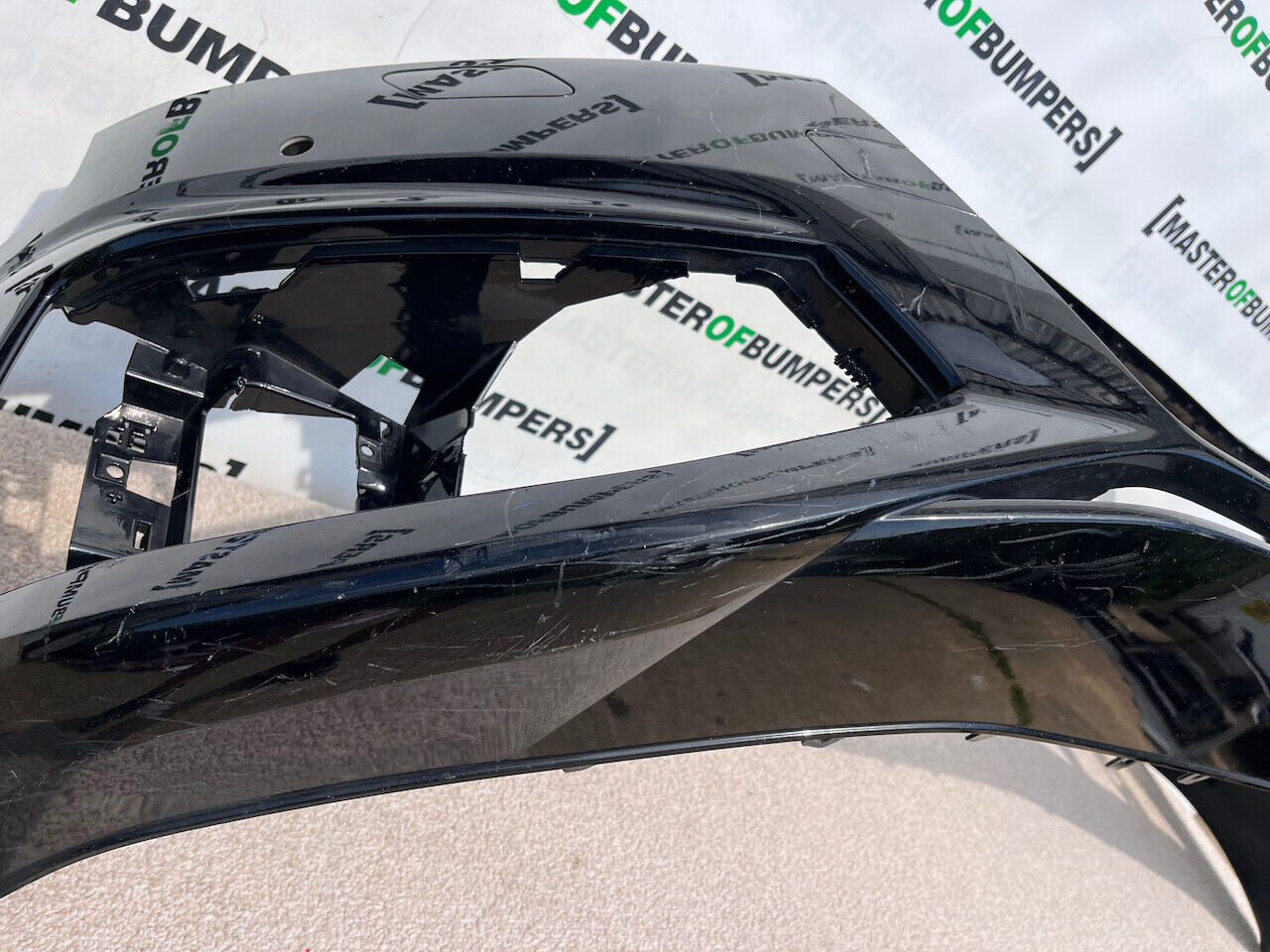 Audi A4 Se Sport Edition B9 Lift 2019-on Front Bumper Black Genuine [a343]