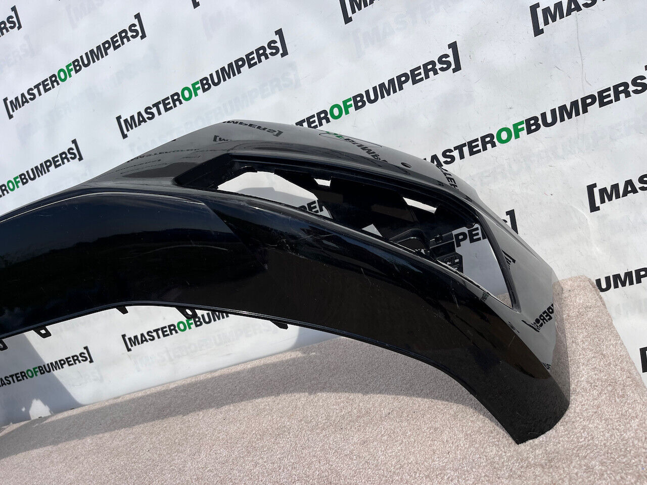 Audi A4 Se Sport Edition B9 Lift 2019-on Front Bumper Black Genuine [a343]