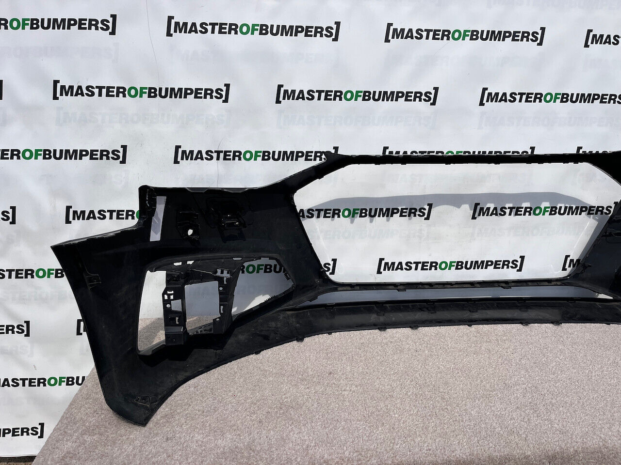 Audi A4 Se Sport Edition B9 Lift 2019-on Front Bumper Black Genuine [a343]