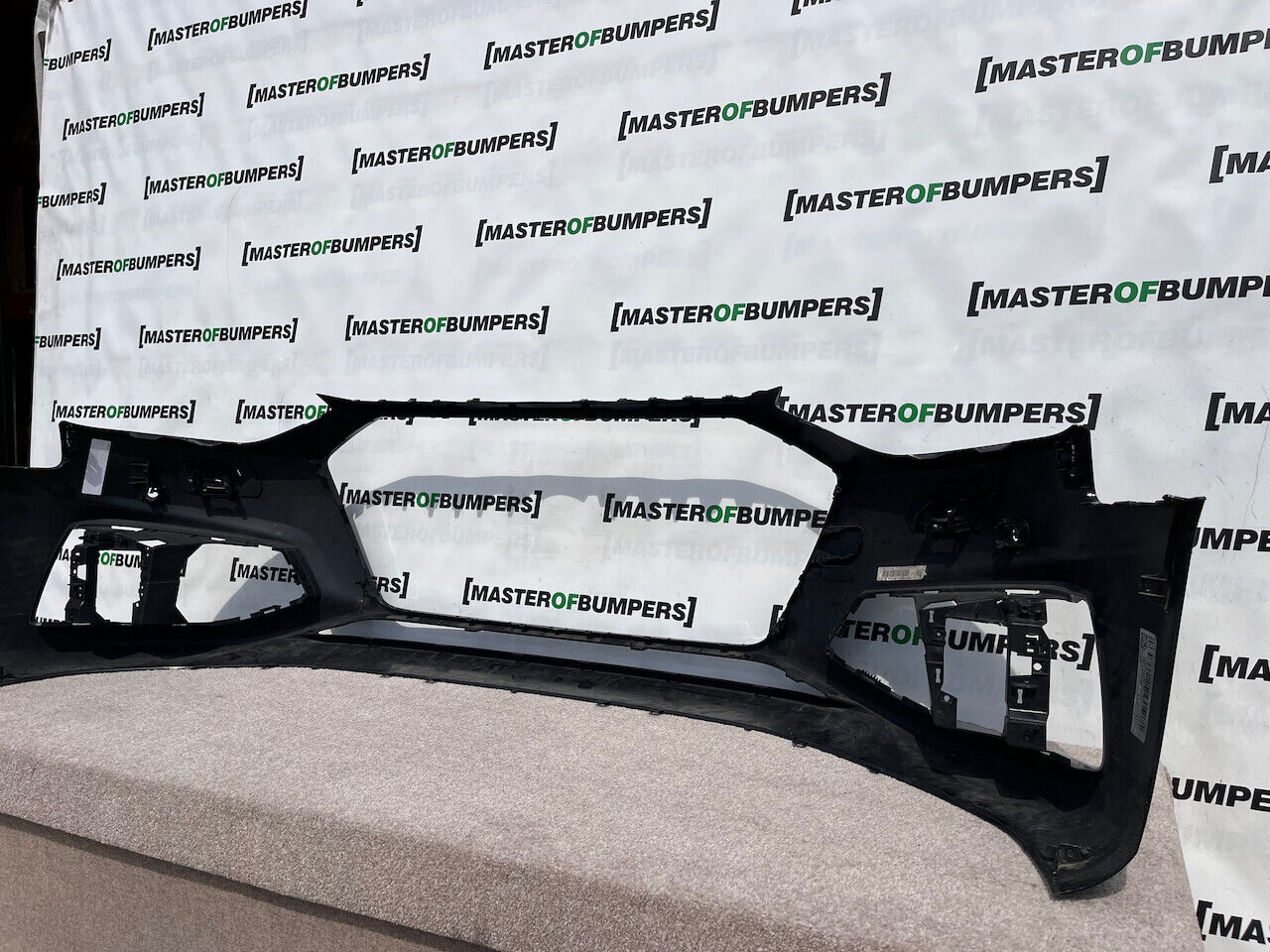 Audi A4 Se Sport Edition B9 Lift 2019-on Front Bumper Black Genuine [a343]