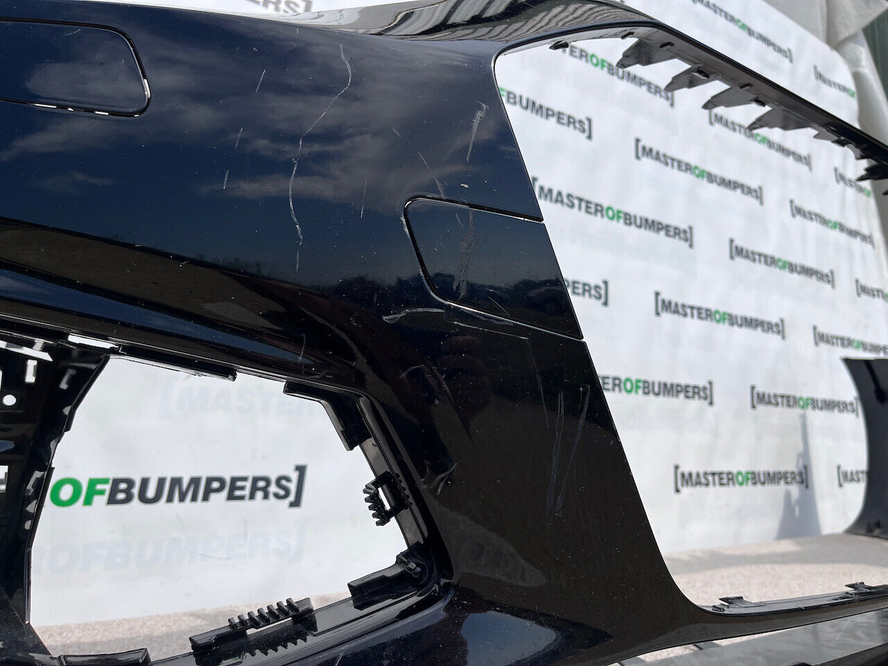 Audi A4 Se Sport Edition B9 Lift 2019-on Front Bumper Black Genuine [a343]