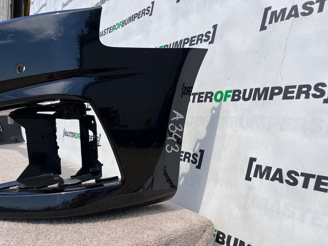 Audi A4 Se Sport Edition B9 Lift 2019-on Front Bumper Black Genuine [a343]