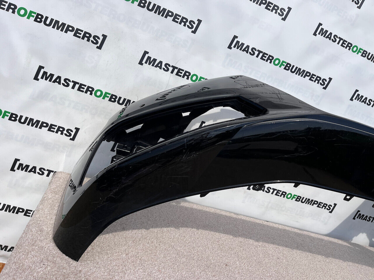 Audi A4 Se Sport Edition B9 Lift 2019-on Front Bumper Black Genuine [a343]