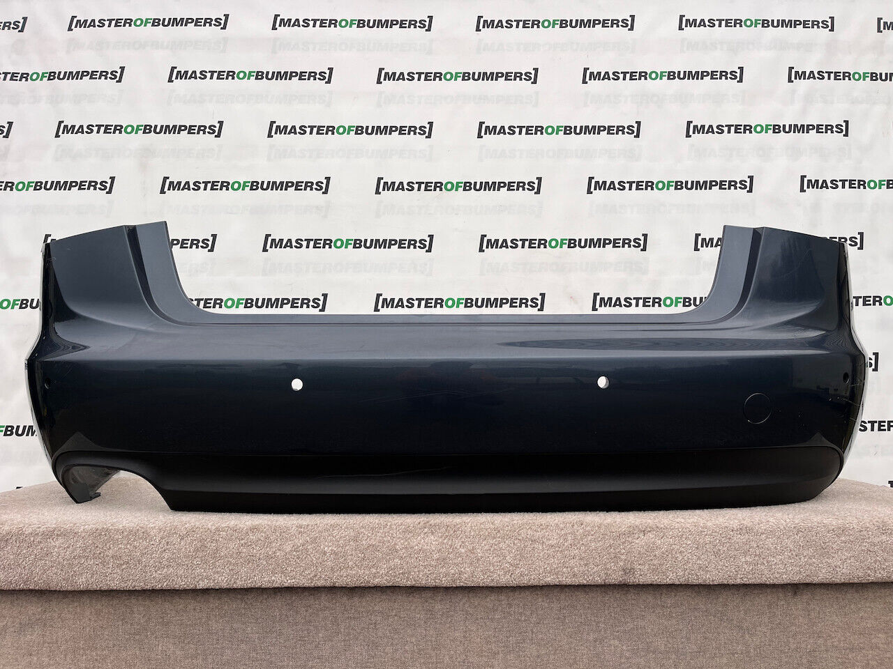 Audi A6 Se Saloon Only 2011-2014 Rear Bumper Grey 4 Pdc Genuine [a497]
