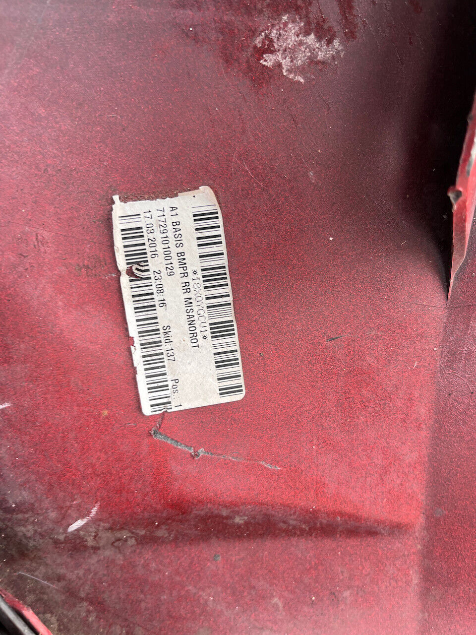 Audi A1 Se 3 And 5 Doors Lift 8xa 2015-2018 Rear Bumper 4 Pdc Genuine [a512]