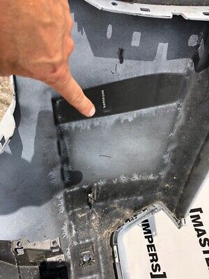 Audi A7 S Line S7 2018-on Rear Bumper In White Genuine [a75]