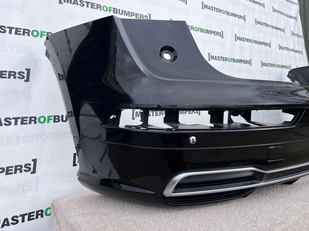 Audi Q5 S Line Sq5 Suv 2017-2020 Rear Bumper W/diffuser 4 Pdc Genuine [a541]