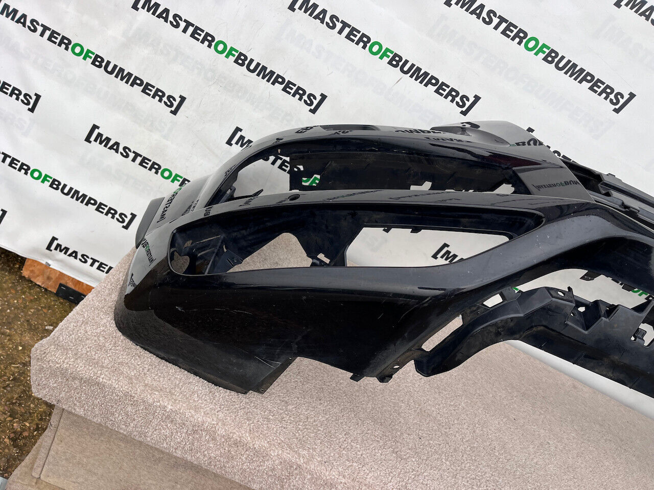 Audi Q7 S Line Suv Mk1 Lift 2009-2014 Front Bumper 4 Pdc + Jets Genuine [a546]