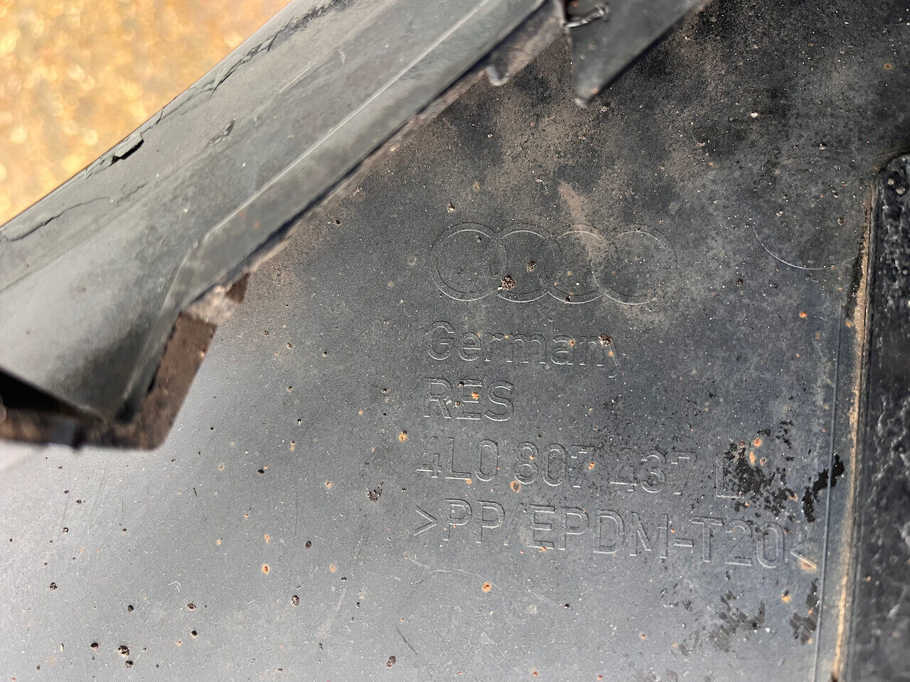 Audi Q7 S Line Suv Mk1 Lift 2009-2014 Front Bumper 4 Pdc + Jets Genuine [a546]