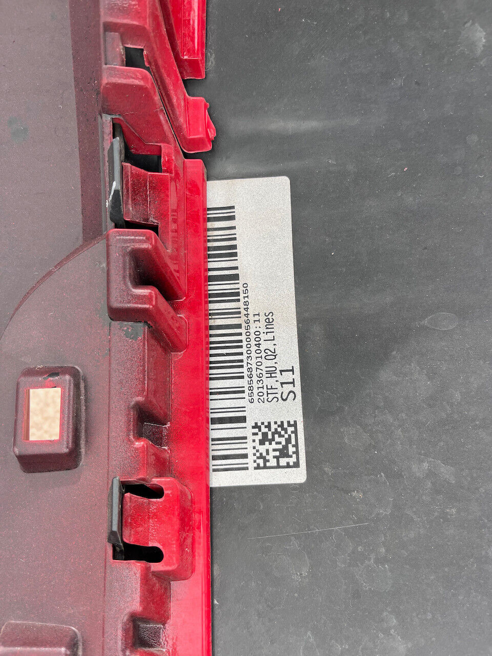 Audi Q2 S Line Hatchback Mk1 2016-2019 Rear Bumper 4 Pdc Genuine [a609]