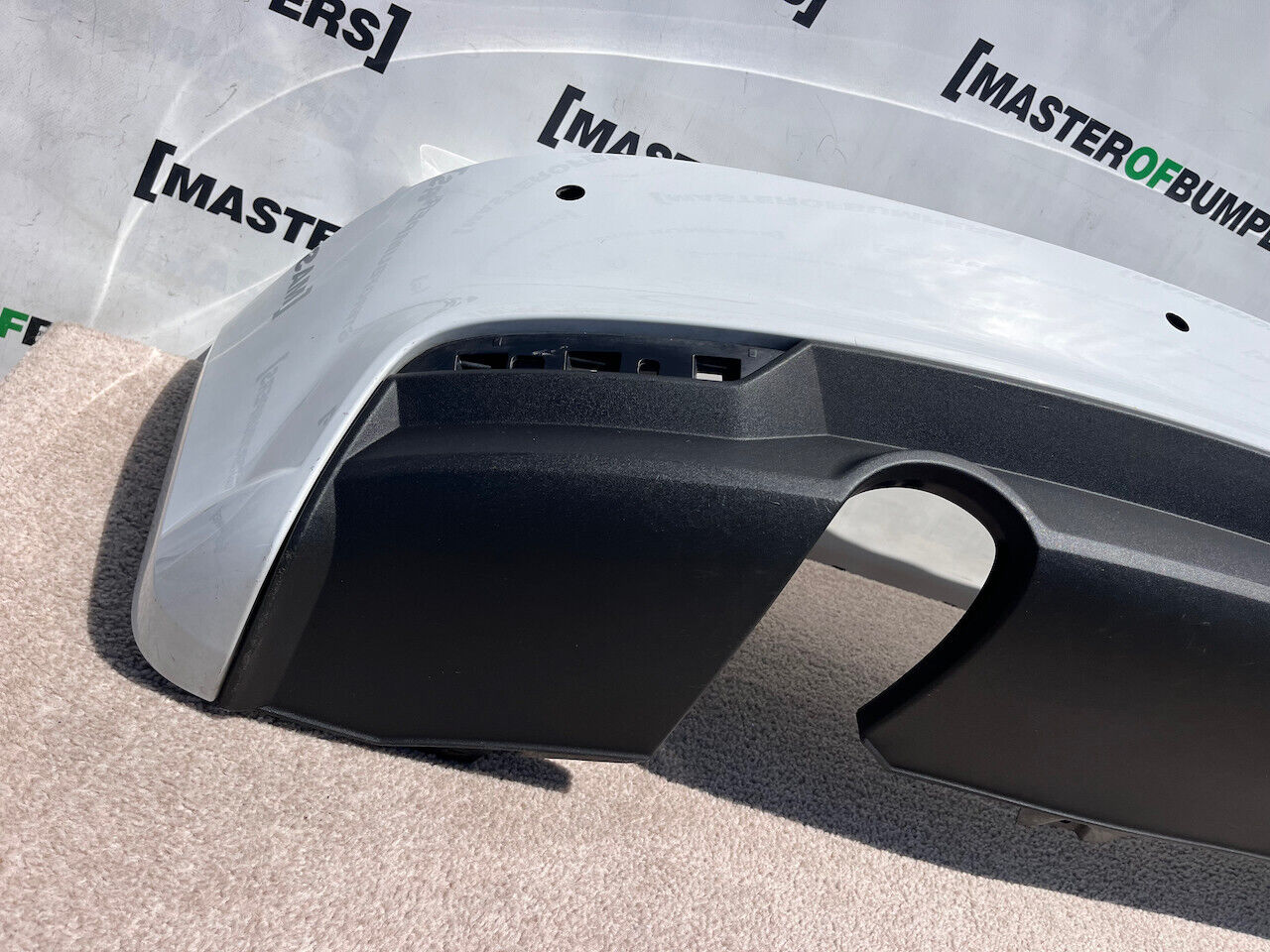 Audi A1 Se 3 And 5 Doors Lift 8xa 2015-2018 Rear Bumper 4 Pdc Genuine [a513]