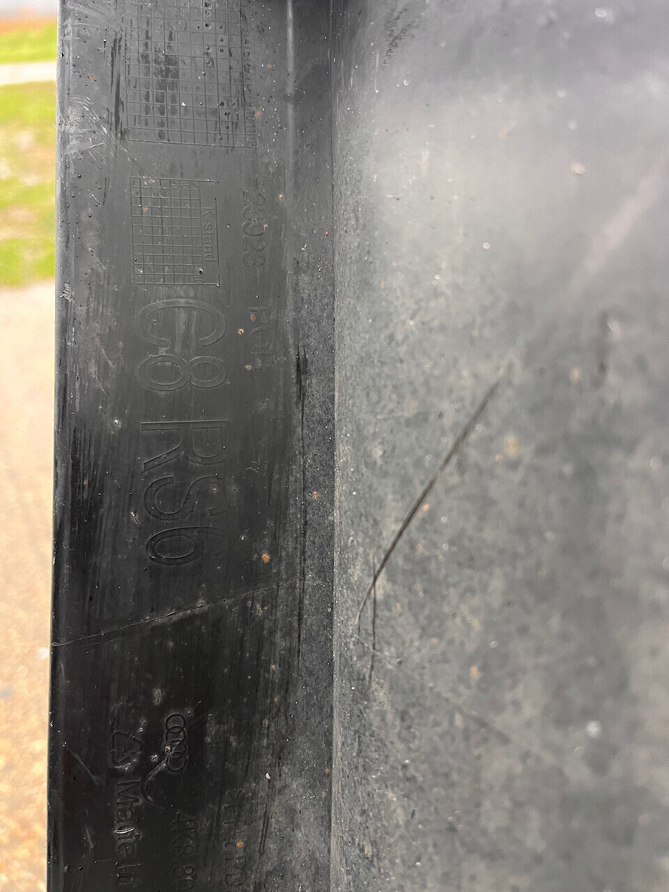 Audi Rs6 C8 Avant 2020-2024 Rear Bumper W/ Diffuser 4 Pdc Genuine [a704]