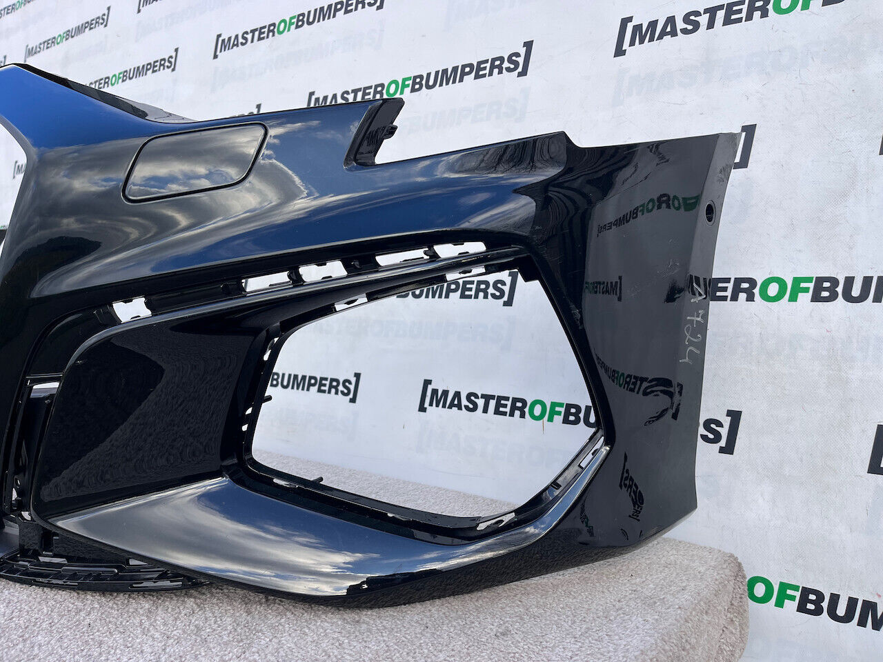 Audi A3 S Line S3 8y Hatchback 2020-2024 Front Bumper 6 Pdc +jets Genuine [a724]