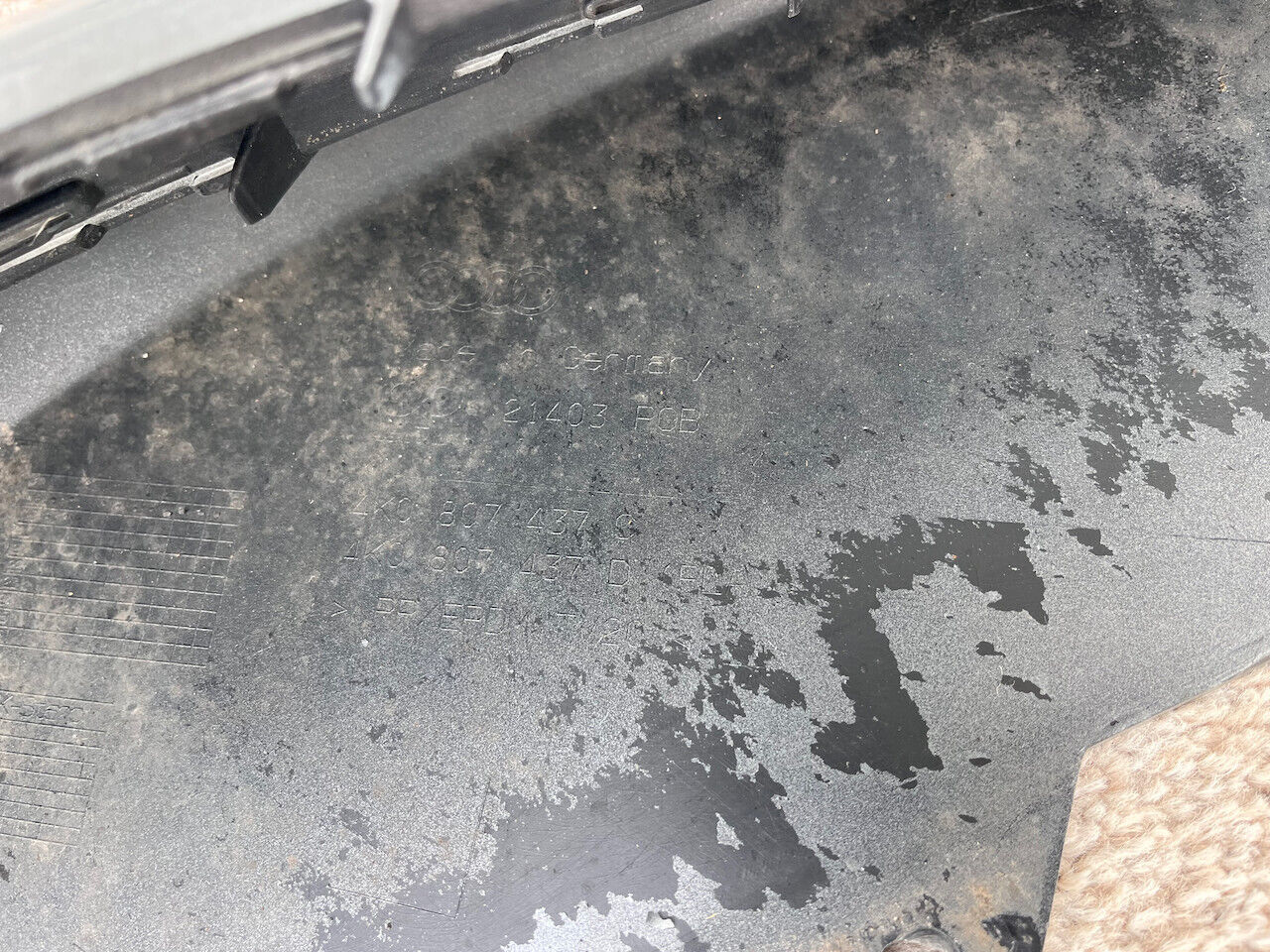 Audi A6 S Line C8 Avant Saloon 2019-2023 Front Bumper 6 Pdc +jets Genuine [a757]