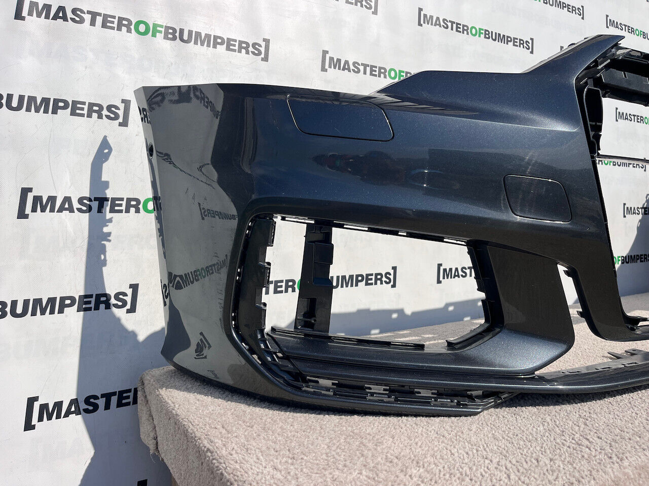 Audi A6 S Line Saloon Estate C8 2019-2023 Front Bumper 6 Pdc +jet Genuine [a770]