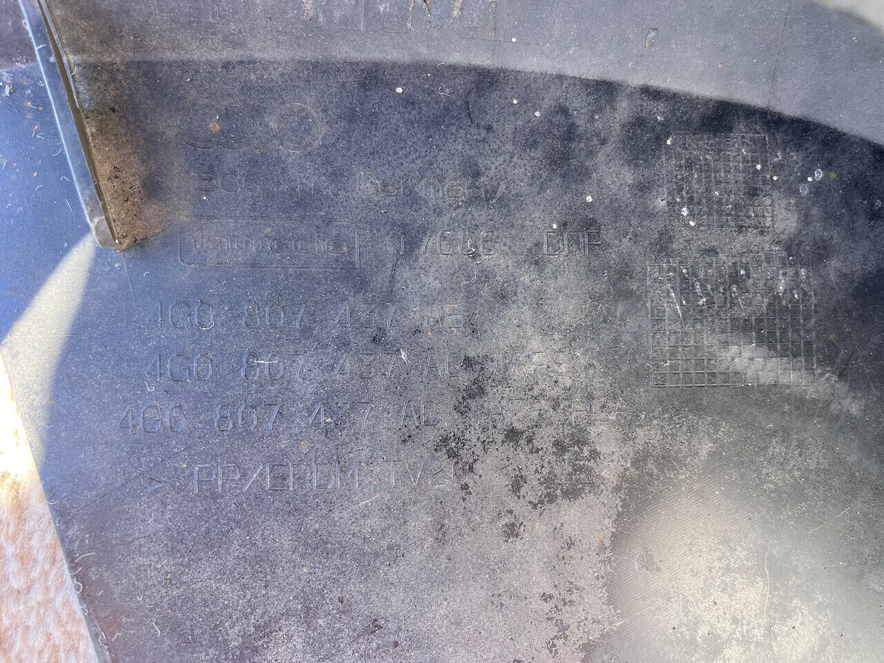 Audi A6 S Line C7 Lift Saloon Estate 2015-2018 Front Bumper 4 Pdc Genuine [a791]