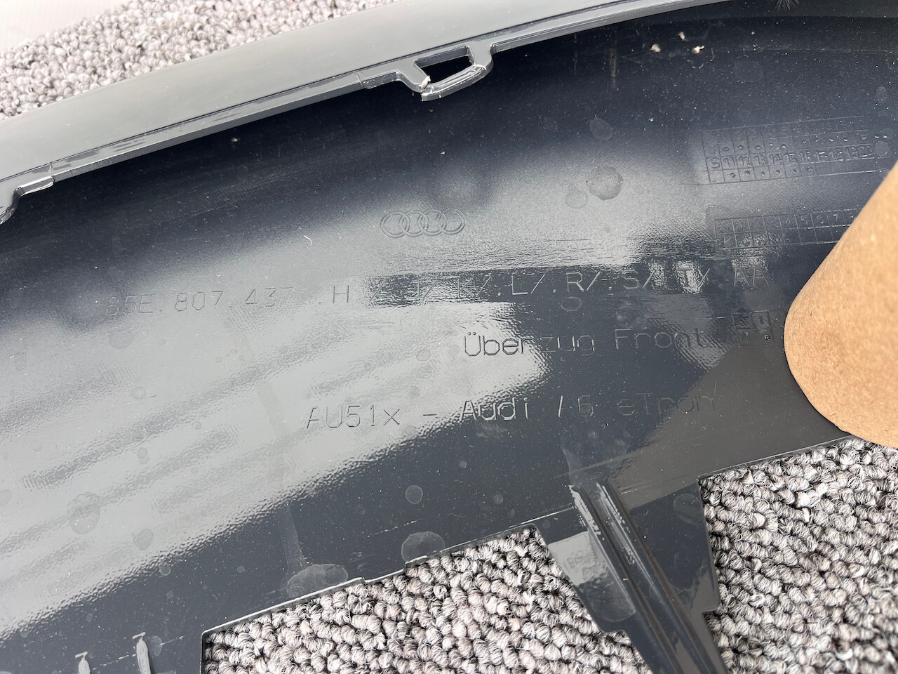 Audi A6 E Tron S Line Estate Sportback 2024-on Front Bumper 6 Pdc Genuine [a812]