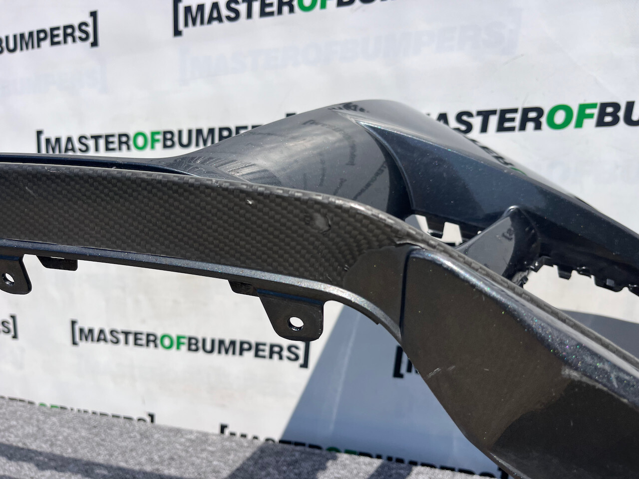 Audi Rs3 Hatchback 8v Lift 2016-2019 Front Bumper 4 Pdc Genuine [a826]