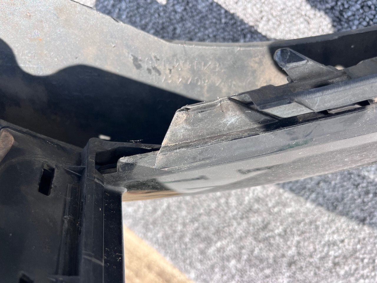 Audi Rs3 Hatchback 8v Lift 2016-2019 Front Bumper 4 Pdc Genuine [a826]