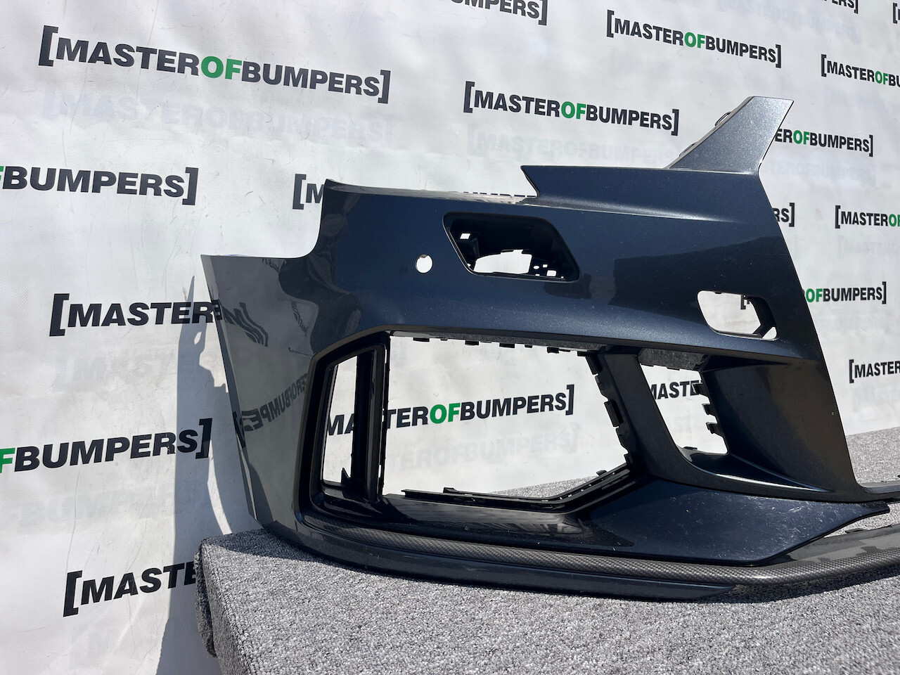 Audi Rs3 Hatchback 8v Lift 2016-2019 Front Bumper 4 Pdc Genuine [a826]