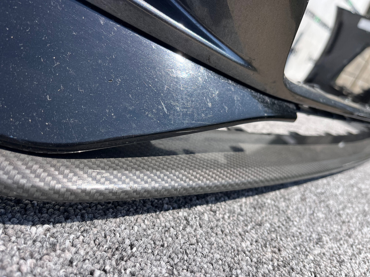 Audi Rs3 Hatchback 8v Lift 2016-2019 Front Bumper 4 Pdc Genuine [a826]