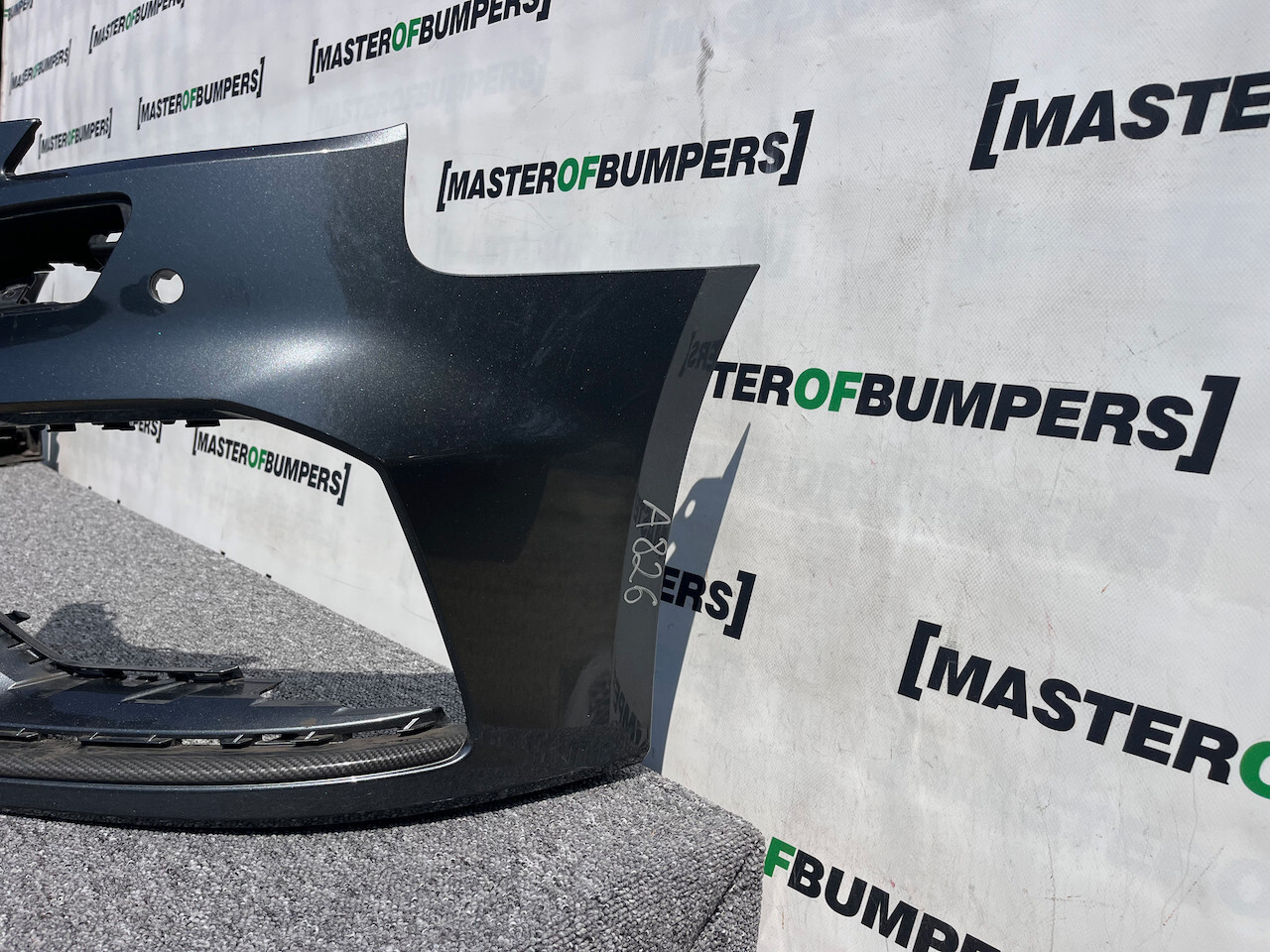 Audi Rs3 Hatchback 8v Lift 2016-2019 Front Bumper 4 Pdc Genuine [a826]