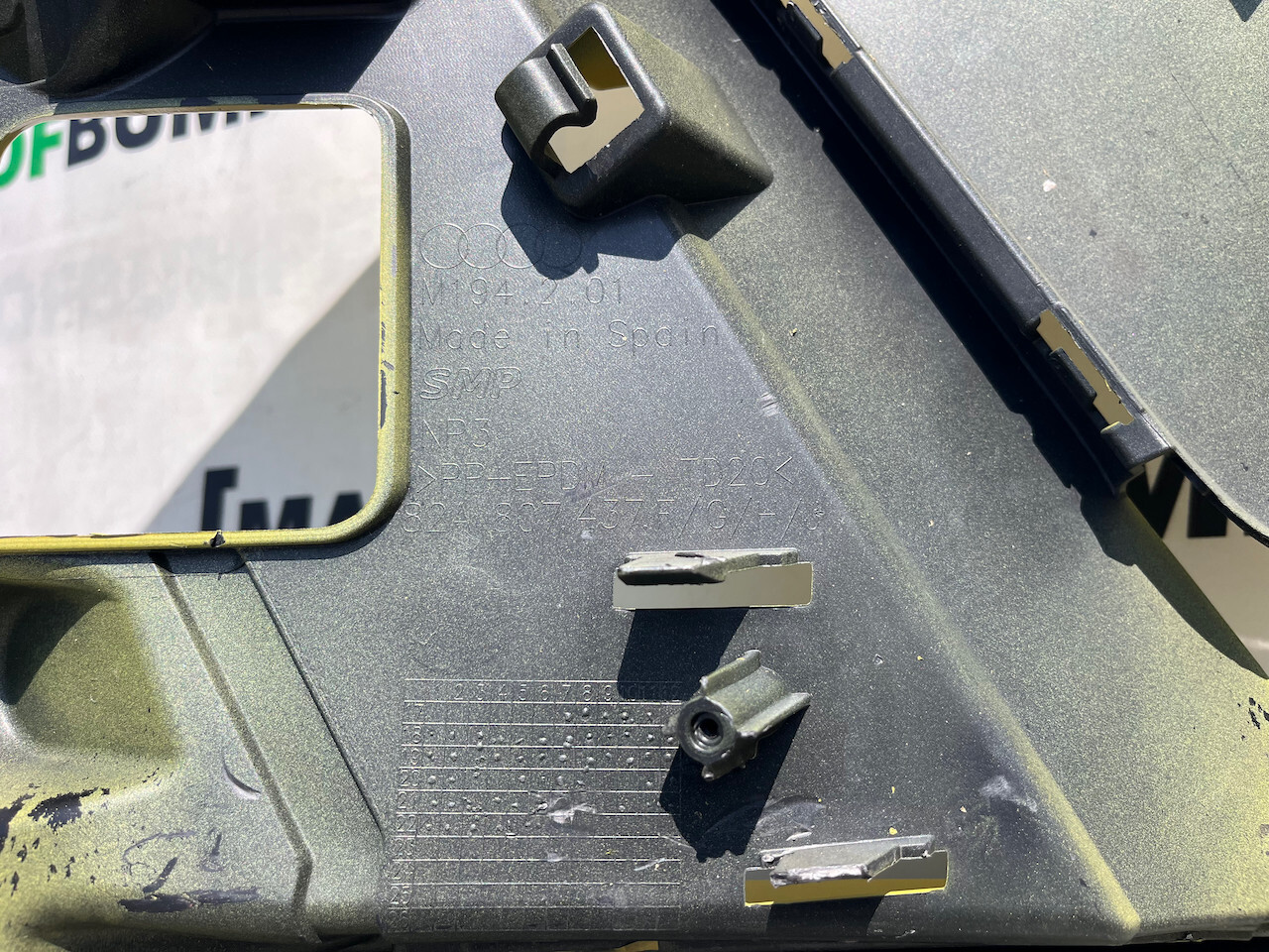 Audi A1 S Line S1 Mk2 Hatchback 2019-2024 Front Bumper No Jets Genuine [a818]