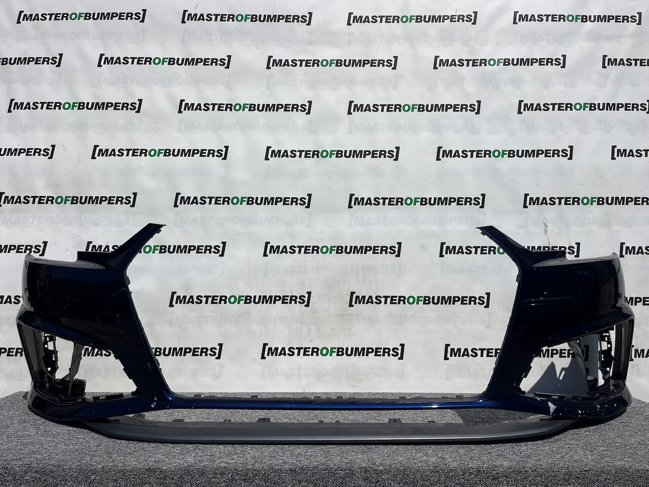 Audi A4 Black Edition B9 Salon Avant 2016-2019 Front Bumper 4 Pdc Genuine [a813]
