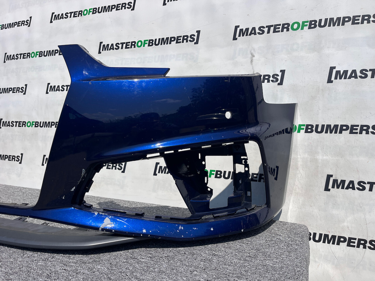 Audi A4 Black Edition B9 Salon Avant 2016-2019 Front Bumper 4 Pdc Genuine [a813]