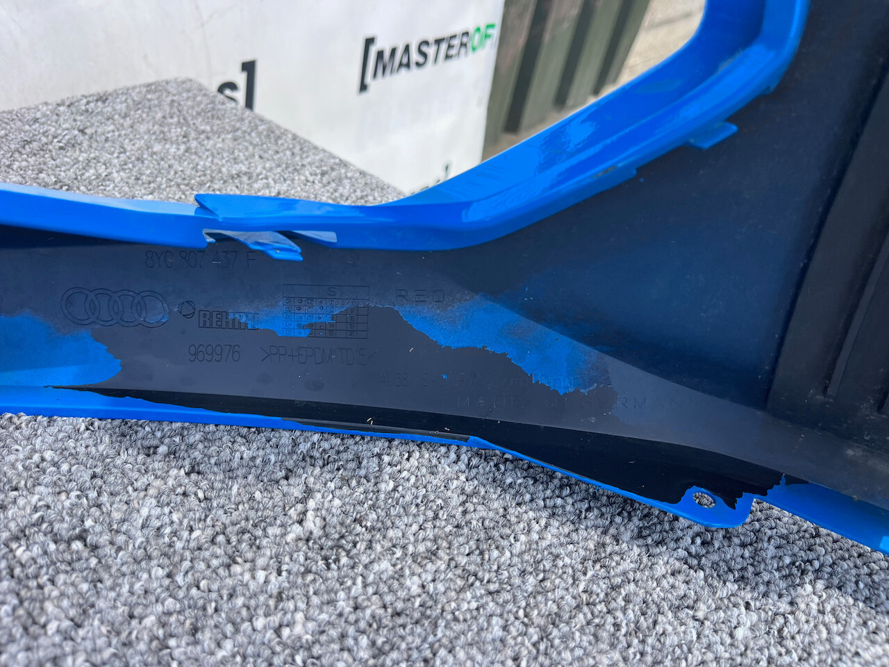 Audi A3 S Line 8y Hatchback 2020-2024 Front Bumper 6pdc Genuine [a847]