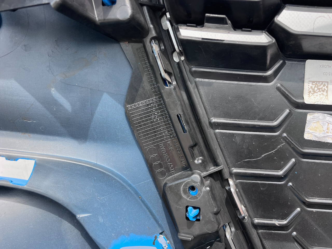 Audi A3 S Line 8y Hatchback 2020-2024 Front Bumper 6pdc Genuine [a847]