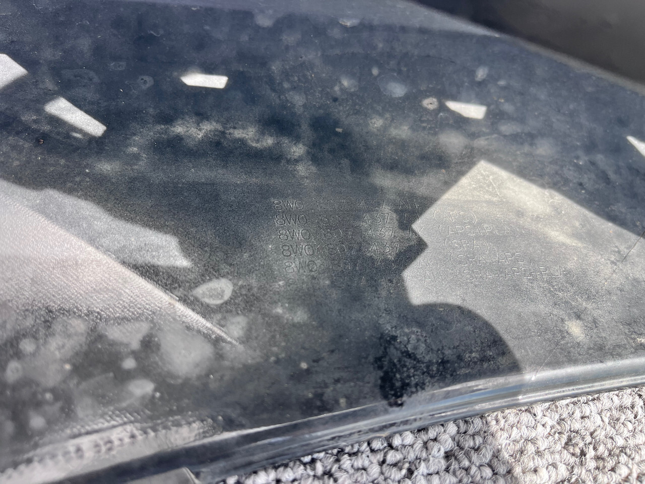 Audi A4 Sport Edition B9 Saloon Avant 2020-on Front Bumper 4 Pdc Genuine [a861]