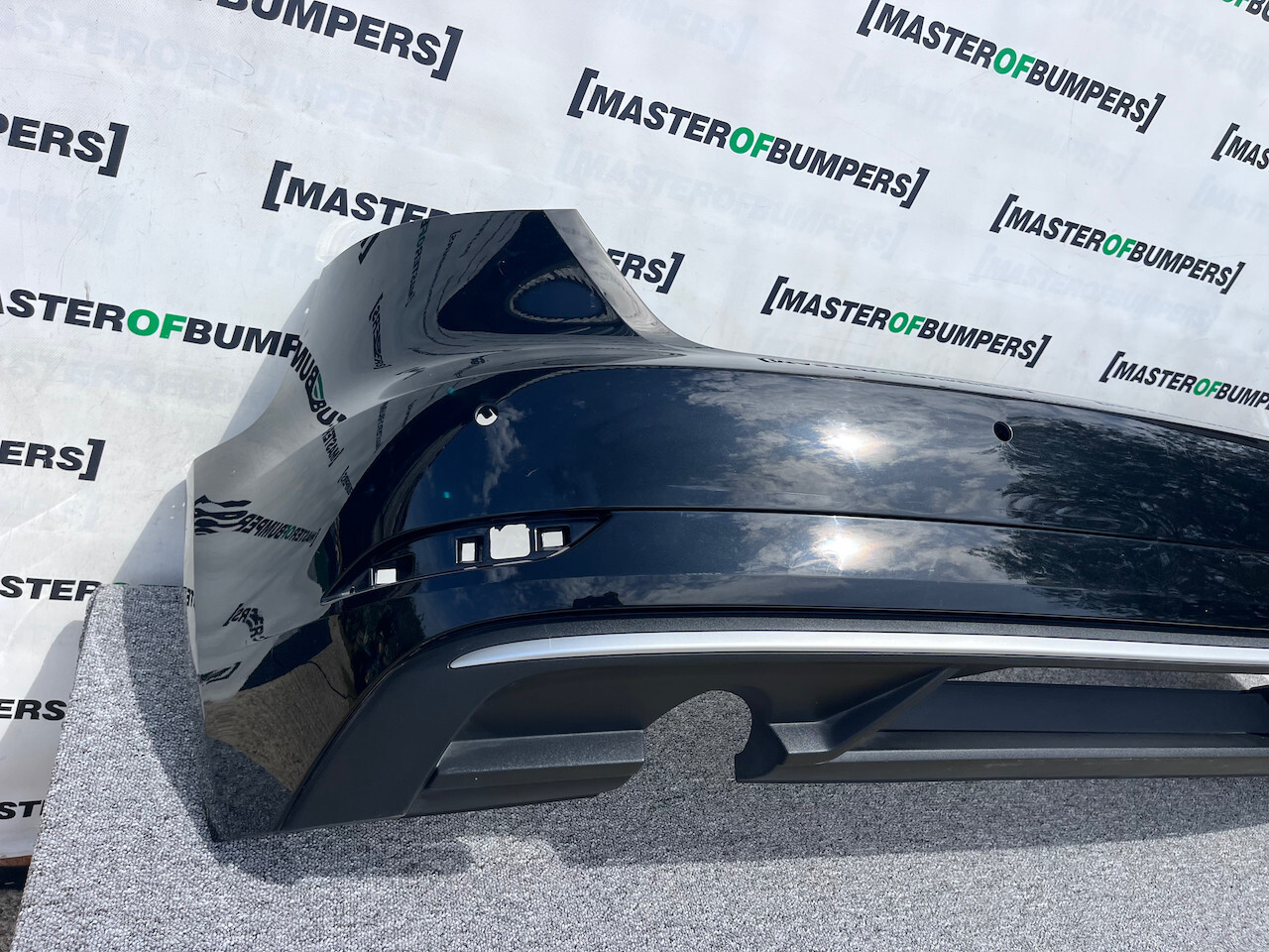 Audi A3 Se Sport Hatchback Lift 2016-2019 Rear Bumper 4 Pdc Genuine [a873]