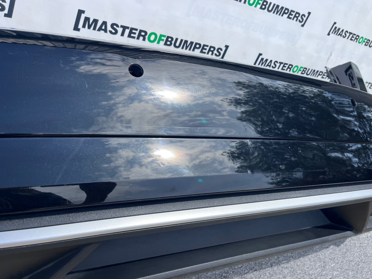 Audi A3 Se Sport Hatchback Lift 2016-2019 Rear Bumper 4 Pdc Genuine [a873]