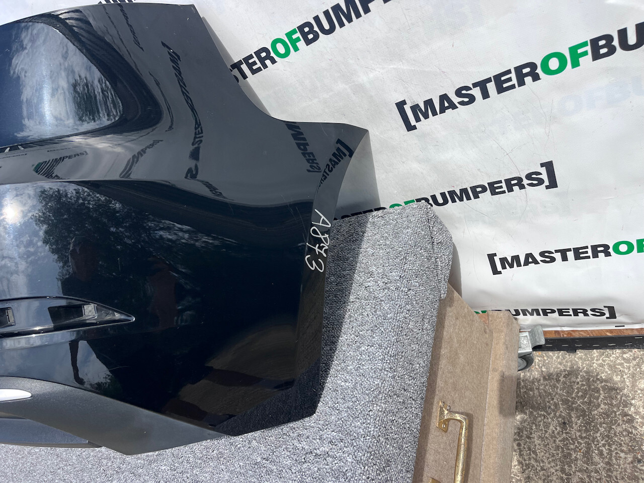 Audi A3 Se Sport Hatchback Lift 2016-2019 Rear Bumper 4 Pdc Genuine [a873]