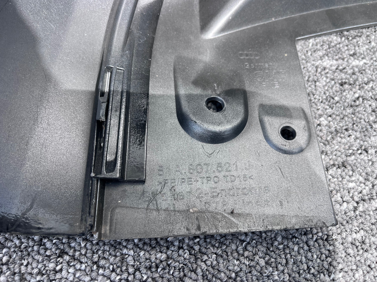 Audi Q2 Sport Tfsi Technik Suv 2017-2020 Rear Bumper 4 Pdc Genuine [a872]